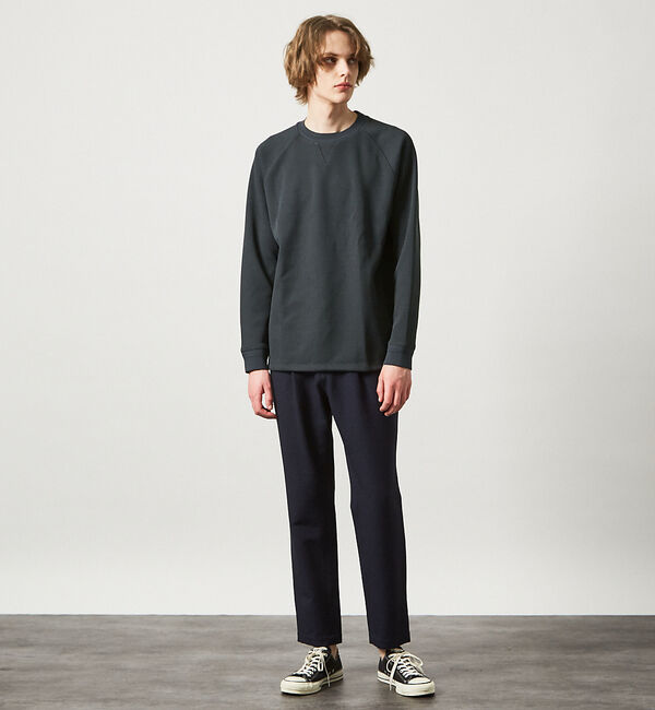 ABAHOUSE「【360&deg;ストレッチ】MIXツイル イージーパンツ/ テーパード スラックス」|その他|