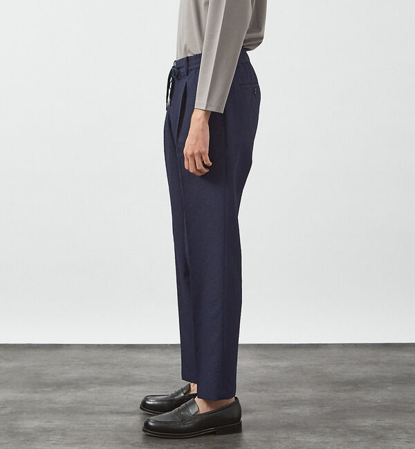 ABAHOUSE「【セットアップ対応】Air Dry イージースラックス / 軽量 ストレッチ 手」|スラックス|