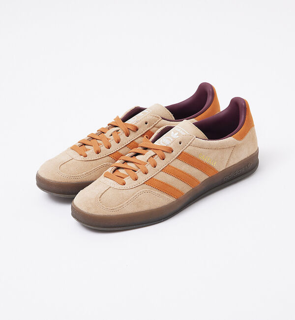ABAHOUSE「【adidas / アディダス】GAZELLE INDOOR ガゼル インドア」|スニーカー|ベージュ