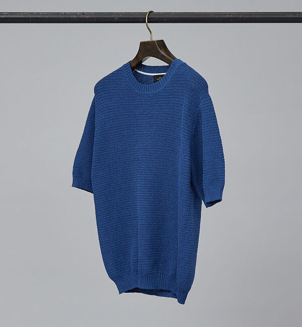 ABAHOUSE「フルニードル メッシュニットTシャツ」|Tシャツ・カットソー|