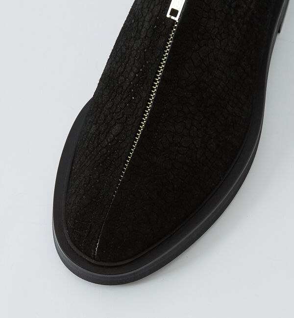 alfredoBANNISTER「センター ジップ パターン レザーシューズ」|その他|