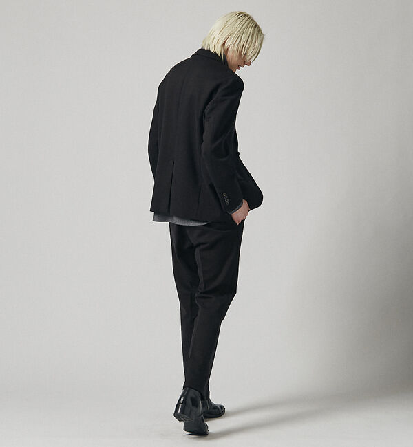 alfredoBANNISTER「スクエア サイドジップ ブーツ」|ショートブーツ|