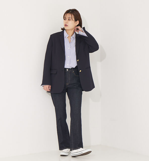 Rouge vif「ツィルシングルジャケット2」|テーラードジャケット|