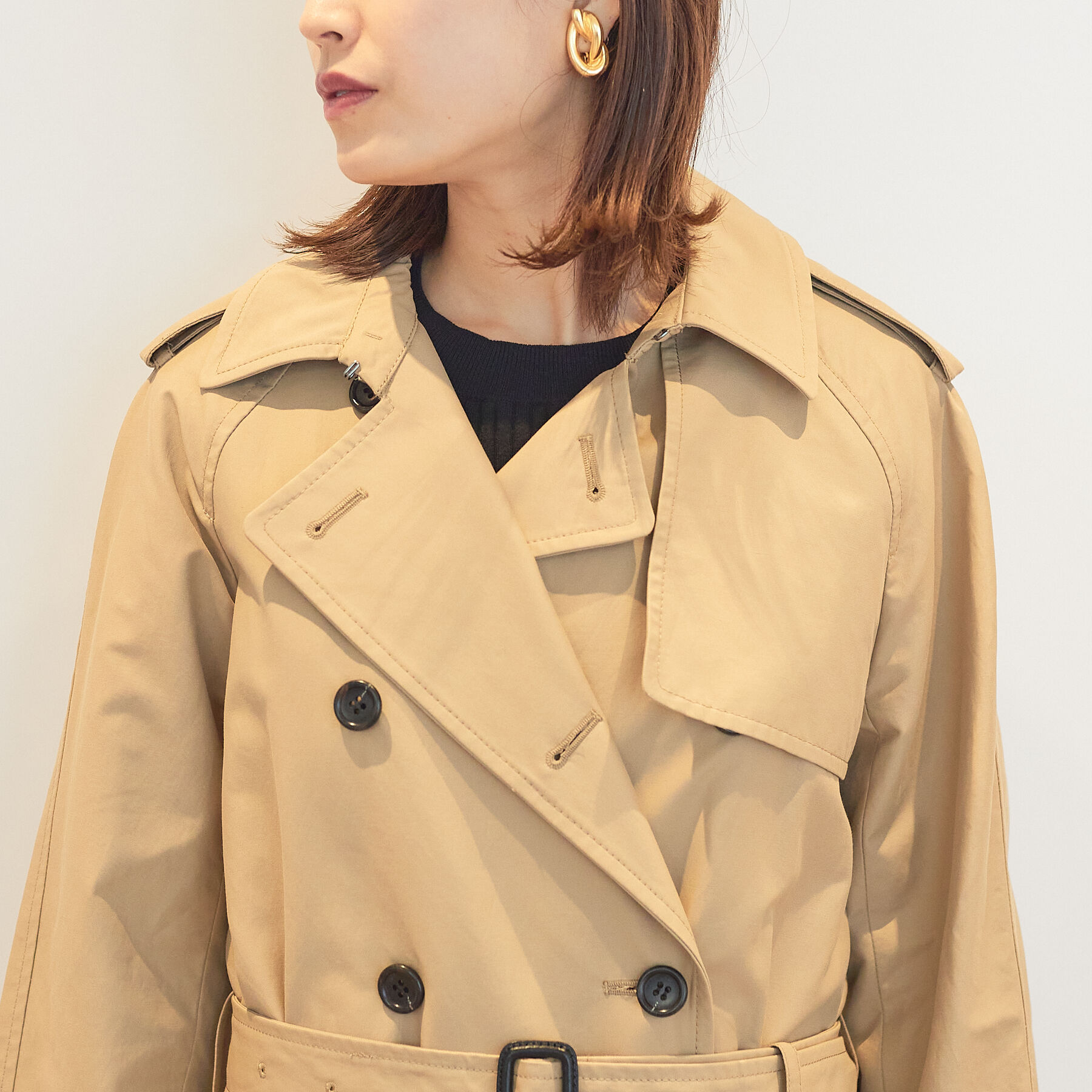 Rouge vif「ライナー付きトレンチコート」|トレンチコート|