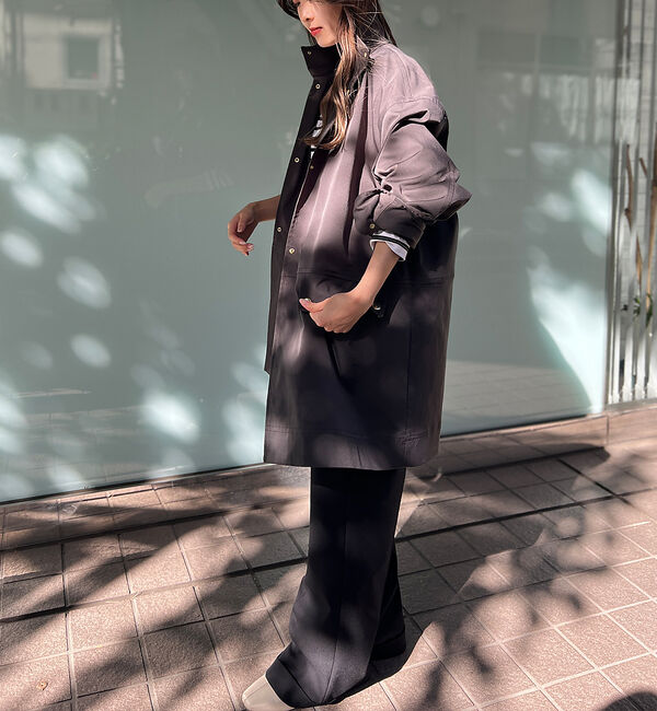 Rouge vif「スタンドカラー ハーフコートブルゾン」|その他|