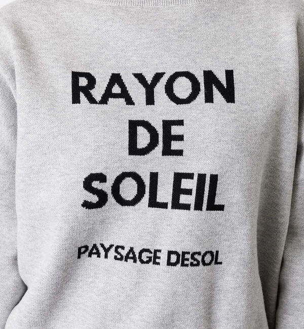 Rouge vif「【一部店舗限定】 ジャガードロゴニット」|ニット・セーター|