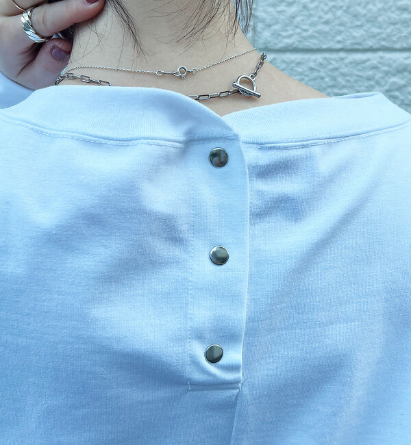 Rouge vif「ゆるシルエットバックヘンリーカットプルオーバー」|Tシャツ・カットソー|