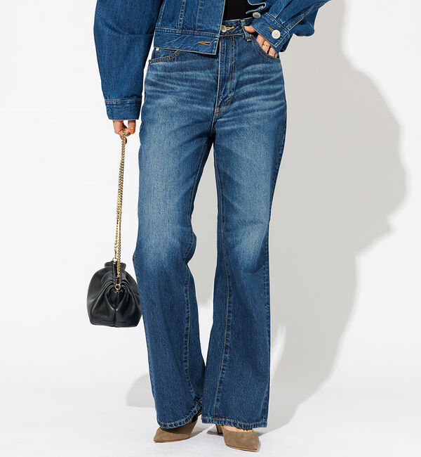 Rouge vif「＜25SS新色＞【SOMETHING/サムシング】LISA ヴィンテージ フレア」|デニム|ブルー系その他2