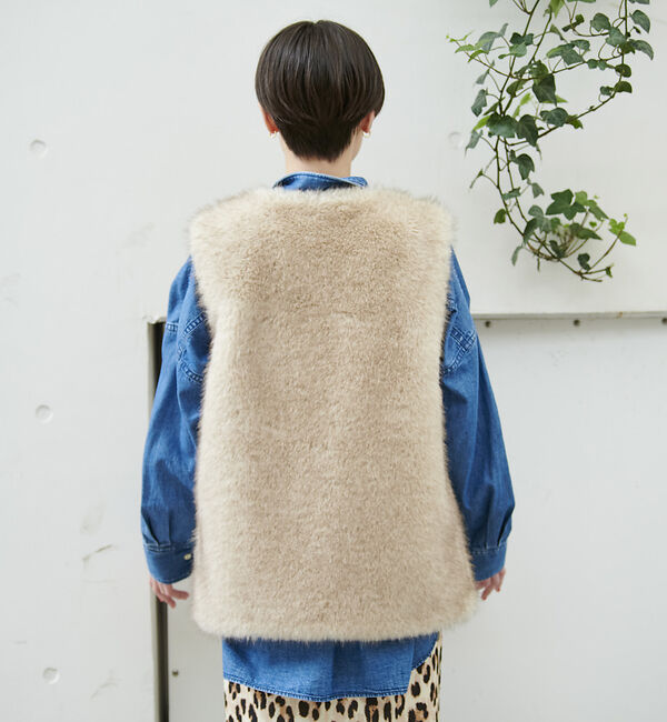 Rouge vif「エコファージレ」|ベスト・ジレ|