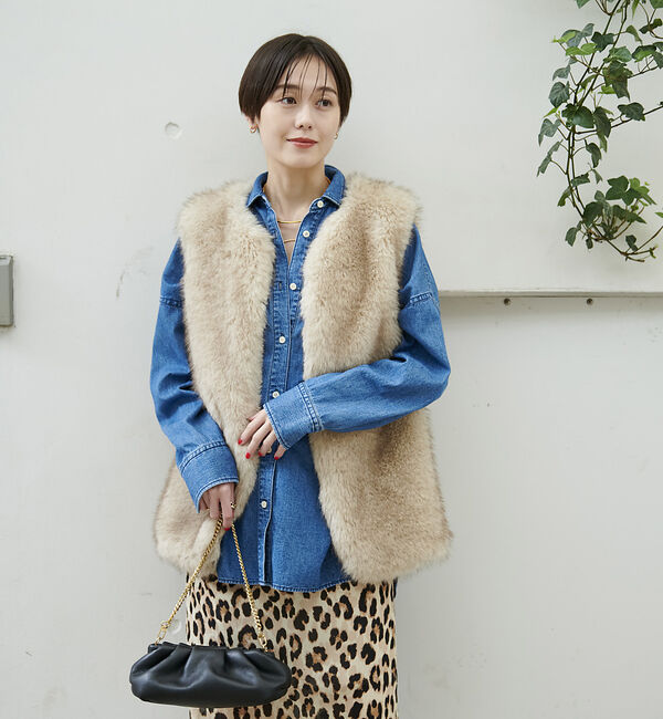 Rouge vif「エコファージレ」|ベスト・ジレ|