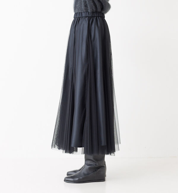 Rouge vif「【追加】チュールマチフレアスカート」|スカート|