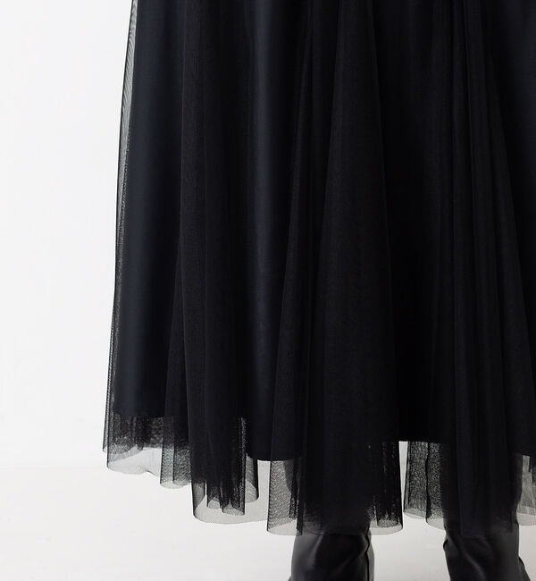 Rouge vif「【追加】チュールマチフレアスカート」|スカート|