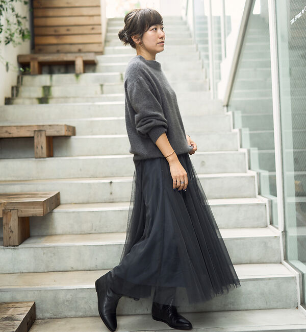 Rouge vif「【追加】チュールマチフレアスカート」|スカート|