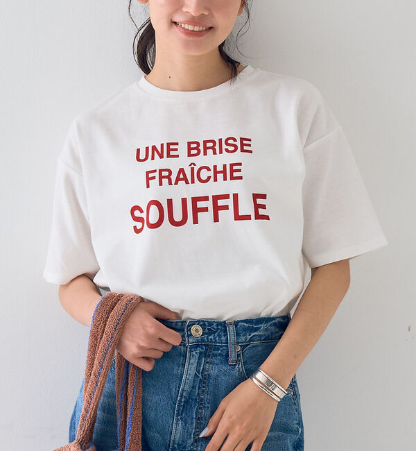 Rouge vif「【一部店舗限定】ロゴTシャツ」|Tシャツ・カットソー|レッド