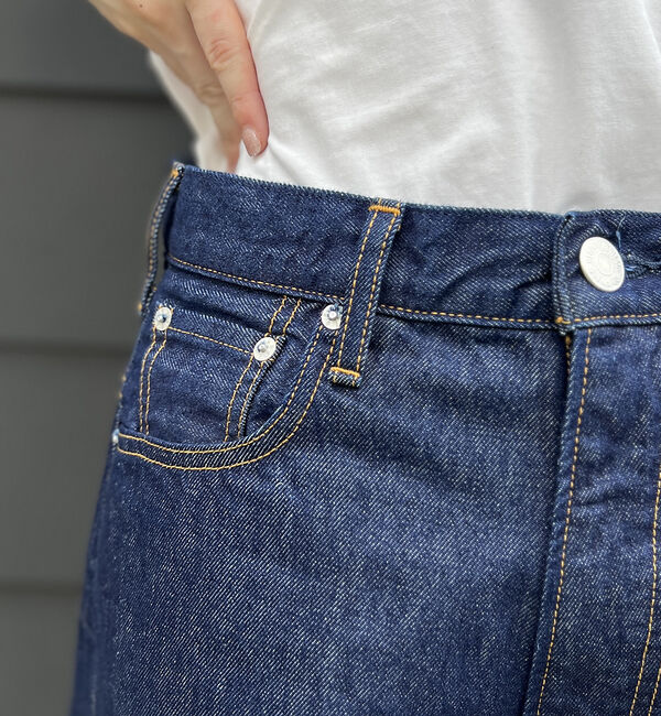 Rouge vif「【NEEDBY heritage/ニードバイヘリテージ】KOH ワイドストレート」|デニム|