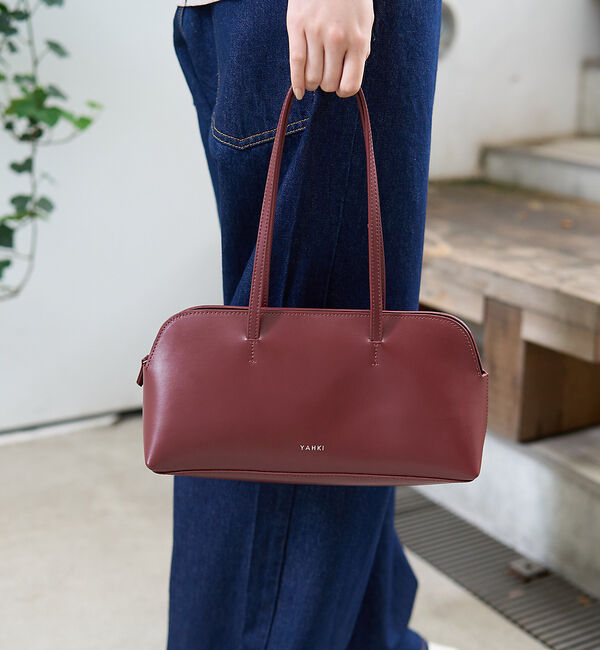 Rouge vif「【YAHKI /ヤーキ】SOFT W FACE　横長ショルダーバッグ」|ショルダー・メッセンジャー|