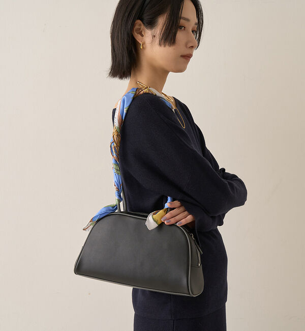 Rouge vif「パイピングロングハンドルボストンバッグ」|ボストンバッグ|