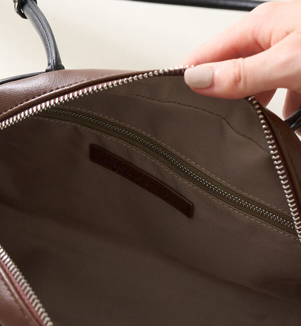 Rouge vif「パイピングロングハンドルボストンバッグ」|ボストンバッグ|