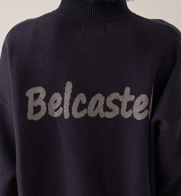 Rouge vif「ハーフジップロゴニットプルオーバー」|ニット・セーター|