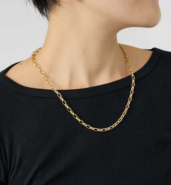 Rouge vif「【OCUCCI jewelry/オクチ ジュエリー】Rounded roll ゴ」|ネックレス|ゴールド