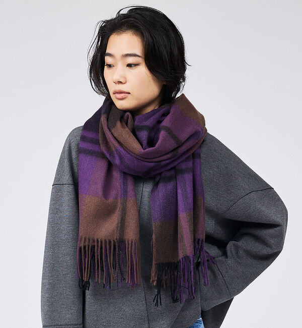 Rouge vif「カシミヤ大判ストール / マフラー」|マフラー|