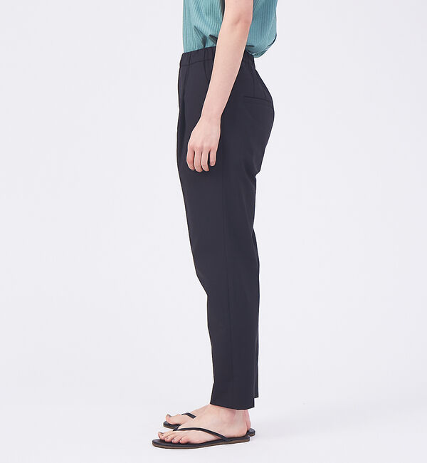 qualite「【新色登場】【セットアップ対応】コットンリネン2WAYストレッチタックパンツ」|その他|