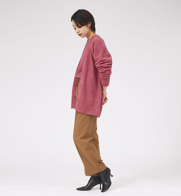 qualite「【アンサンブル対応】ウルグアイウールニットカーディガン」|カーディガン|