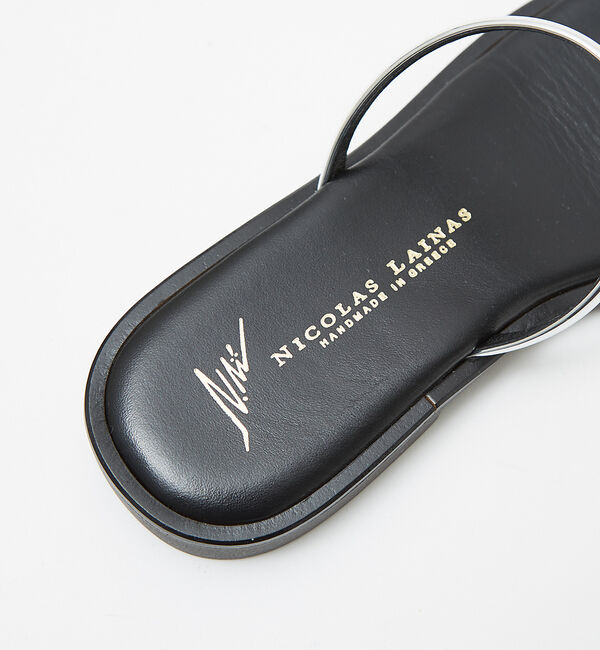 qualite「【NICOLAS LAINAS】サムリングサンダル」|サンダル|
