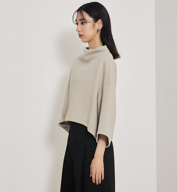 qualite「ブークレーボトルネックカットソー」|Tシャツ・カットソー|