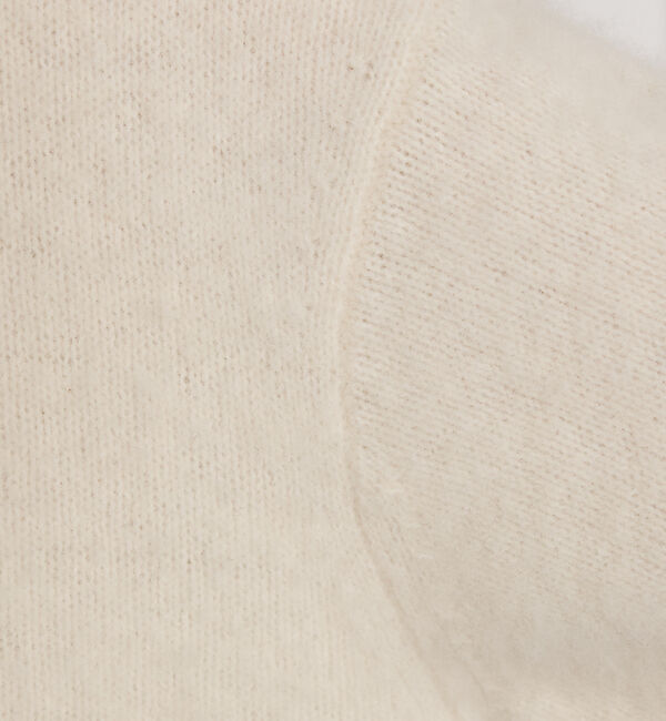 qualite「大人気ニット入荷！【新色登場！上質な肌ざわり】フォックスウールショートプルオーバ」|ニット・セーター|