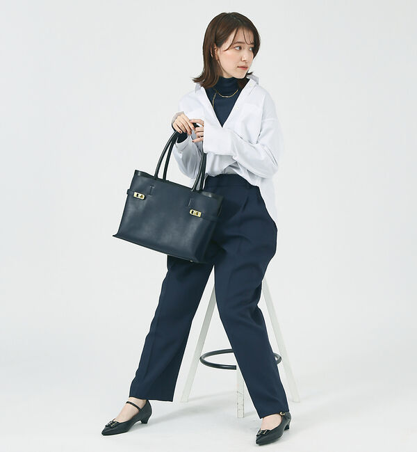 AU BANNISTER「レースアップモチーフ付き メリージェーンパンプス」|パンプス|