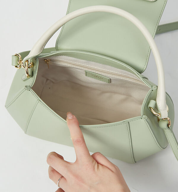 LOWELL things「Bijou/レザーTOPハンドル2WAYショルダーバッグ」|ショルダー・メッセンジャー|