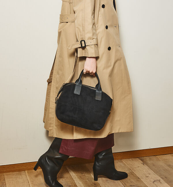 LOWELL things「Velu / 2WAYスエードボストンバッグ」|ボストンバッグ|
