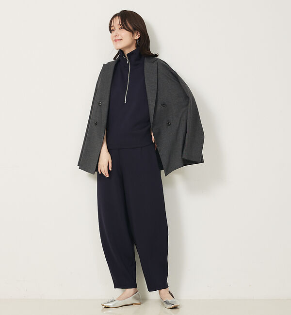 abahouse mavie「【WEB Domani掲載/CanCam掲載】ライトダンボールカーブパンツ」|その他|