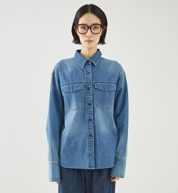 The Store by C' 「【COCUCA】デニムシャツ」|シャツ・ブラウス|