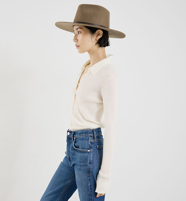 The Store by C' 「【COCUCA】シアーリブニット」|ニット・セーター|