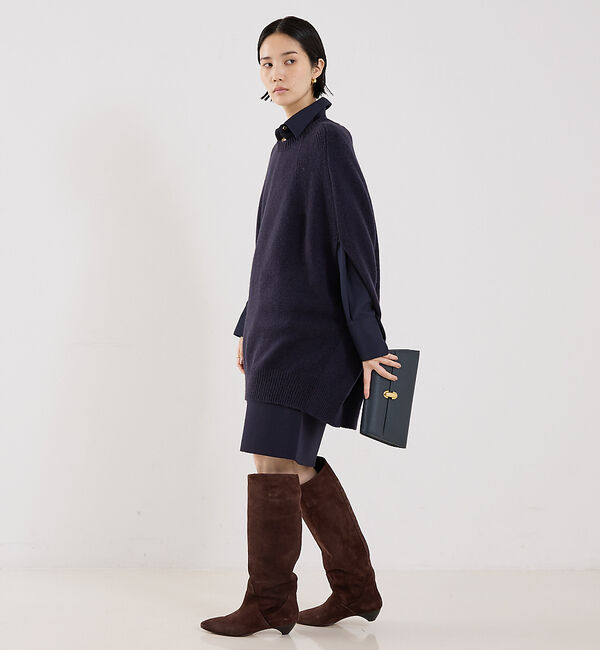 The Store by C' 「【COCUCA】カシミヤポンチョニット」|ニット・セーター|