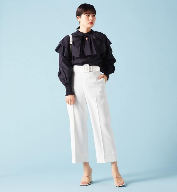 TIARA「2WAYフリルブラウス」|シャツ・ブラウス|