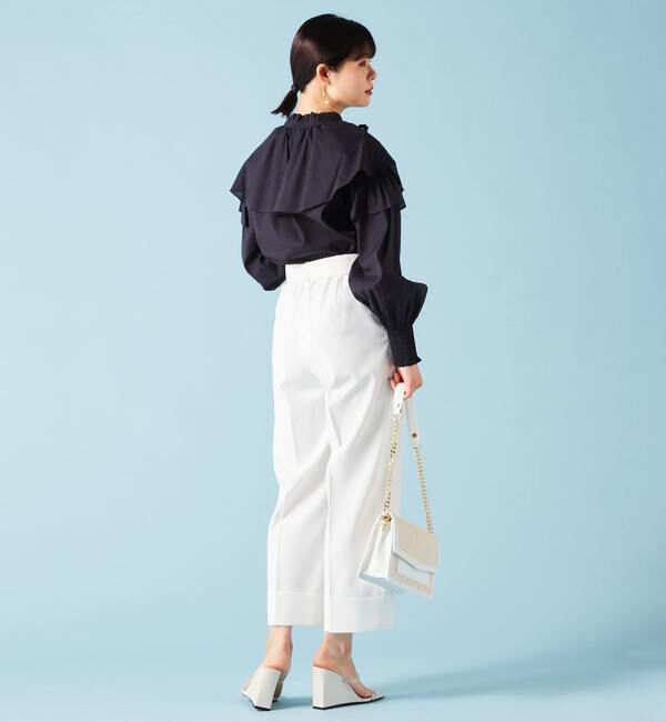 TIARA「2WAYフリルブラウス」|シャツ・ブラウス|