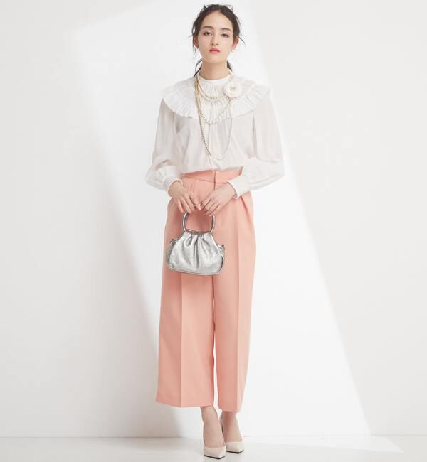 TIARA「センタープレスワイドパンツ」|その他|