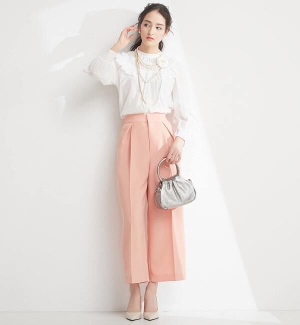 TIARA「センタープレスワイドパンツ」|その他|