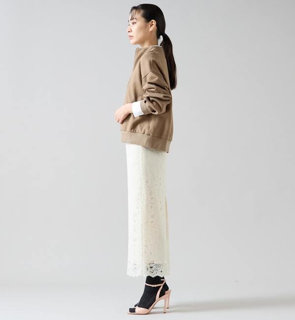 TIARA「Iラインレースタイトスカート」|スカート|