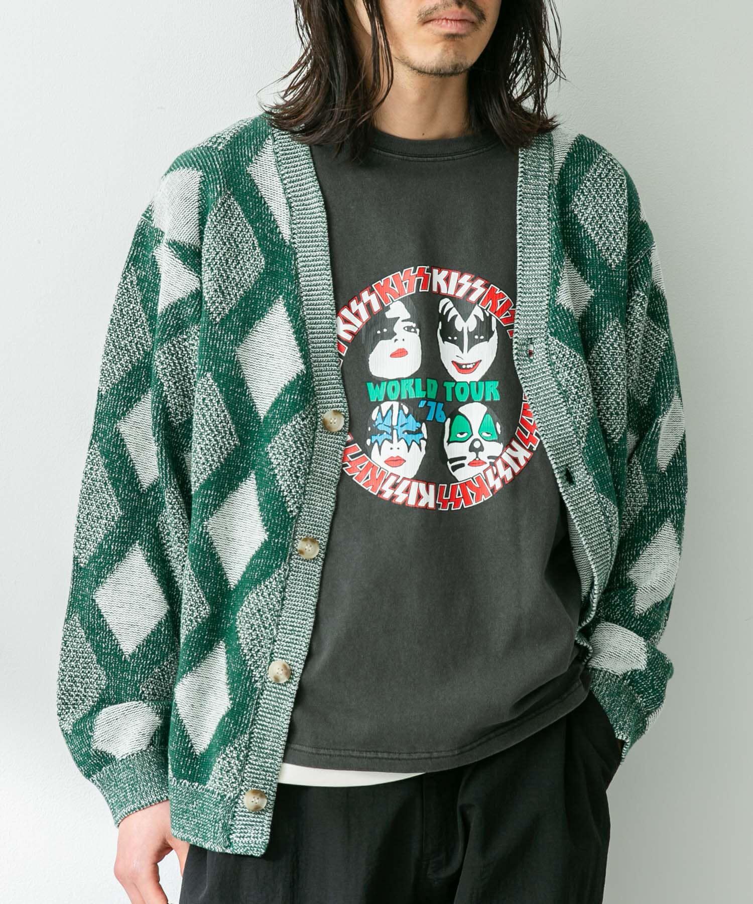 Sonny Label 「ジャガードVネックニットカーディガン」|カーディガン|