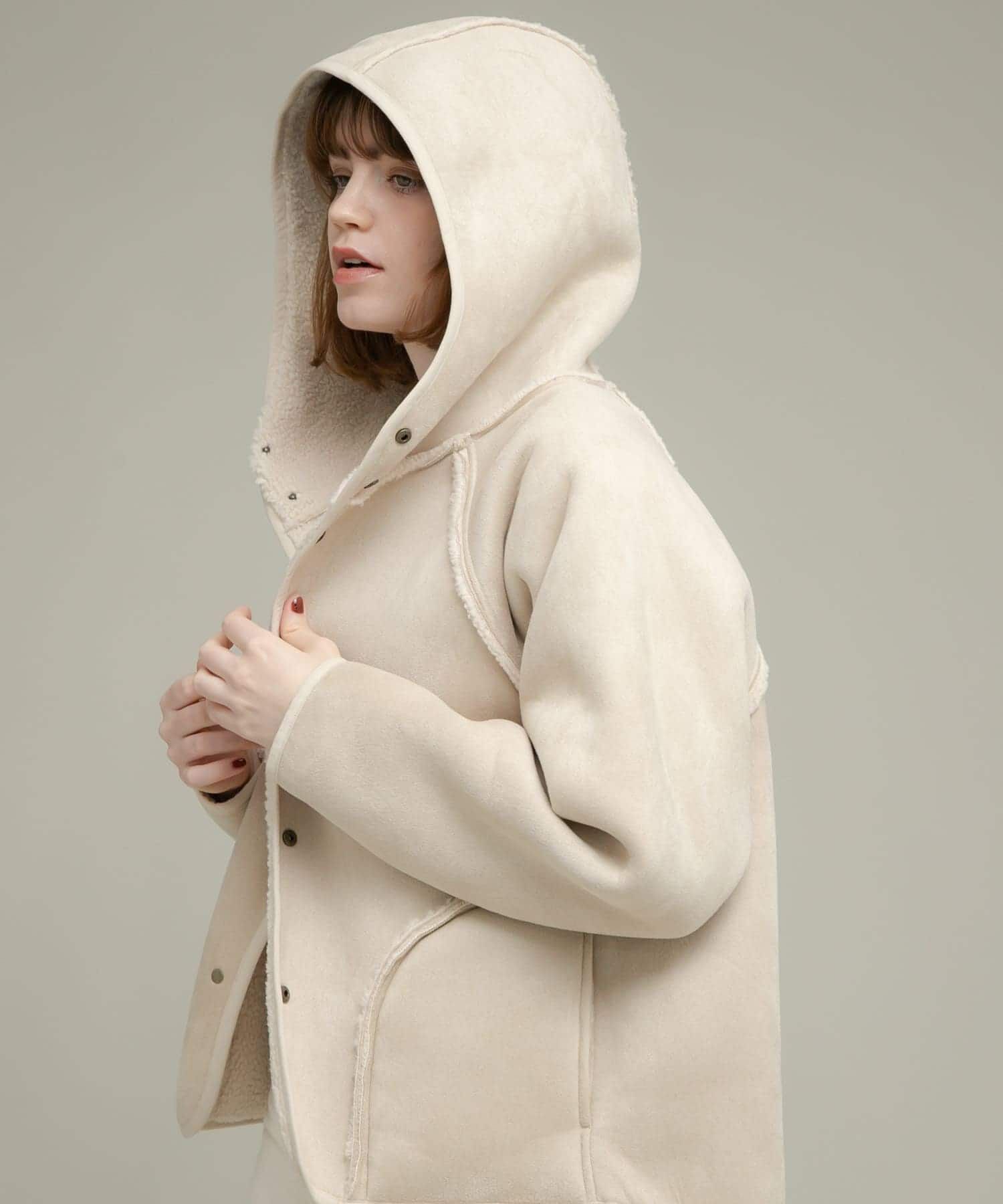 Sonny Label 「ムートンリバーシブルフーディーコート」|その他|