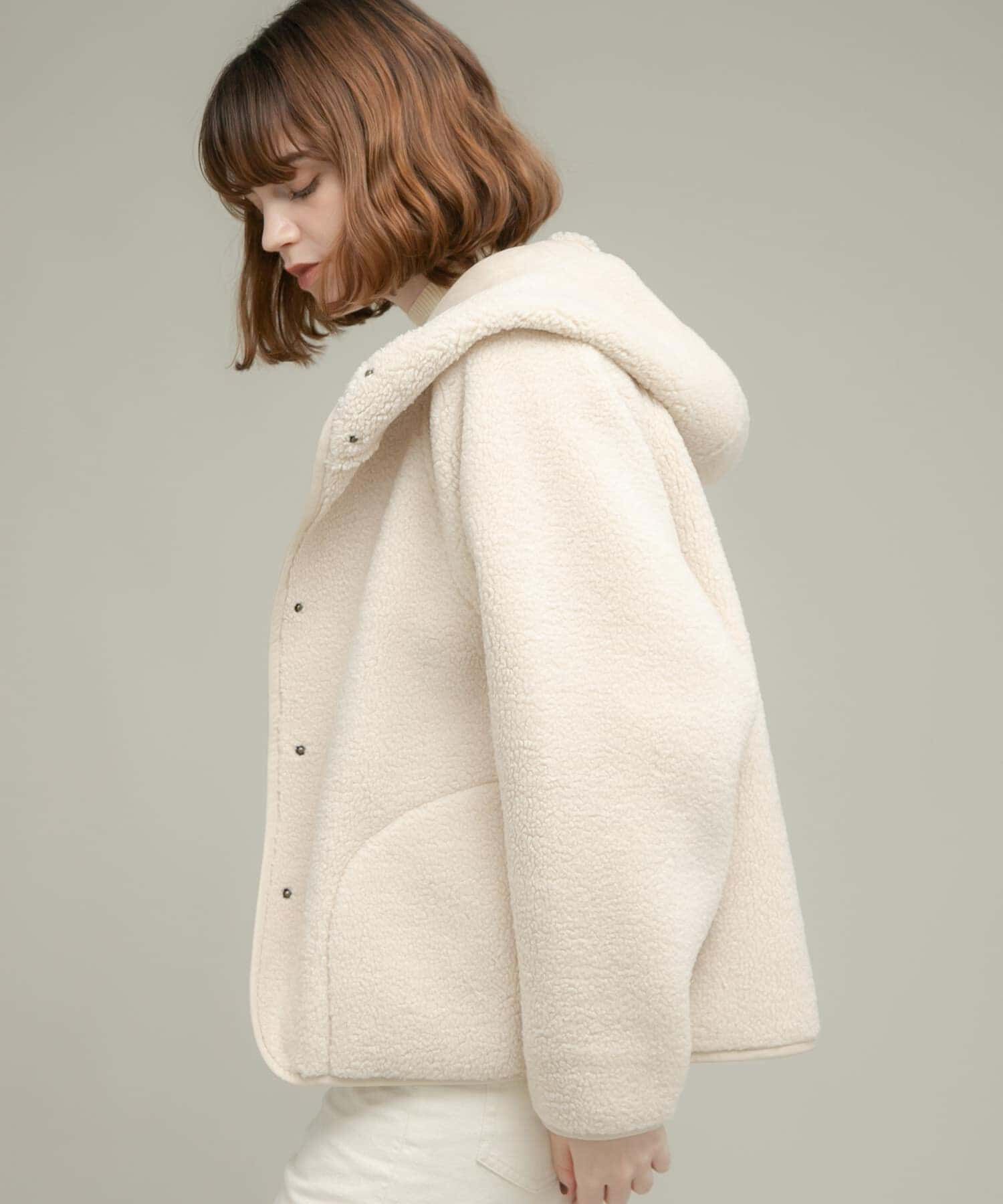 Sonny Label 「ムートンリバーシブルフーディーコート」|その他|