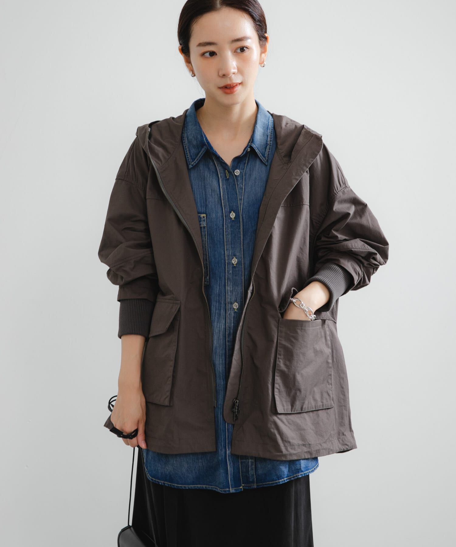 URBAN RESEARCH「コットンナイロンマウンテンパーカー」|アウトドア|