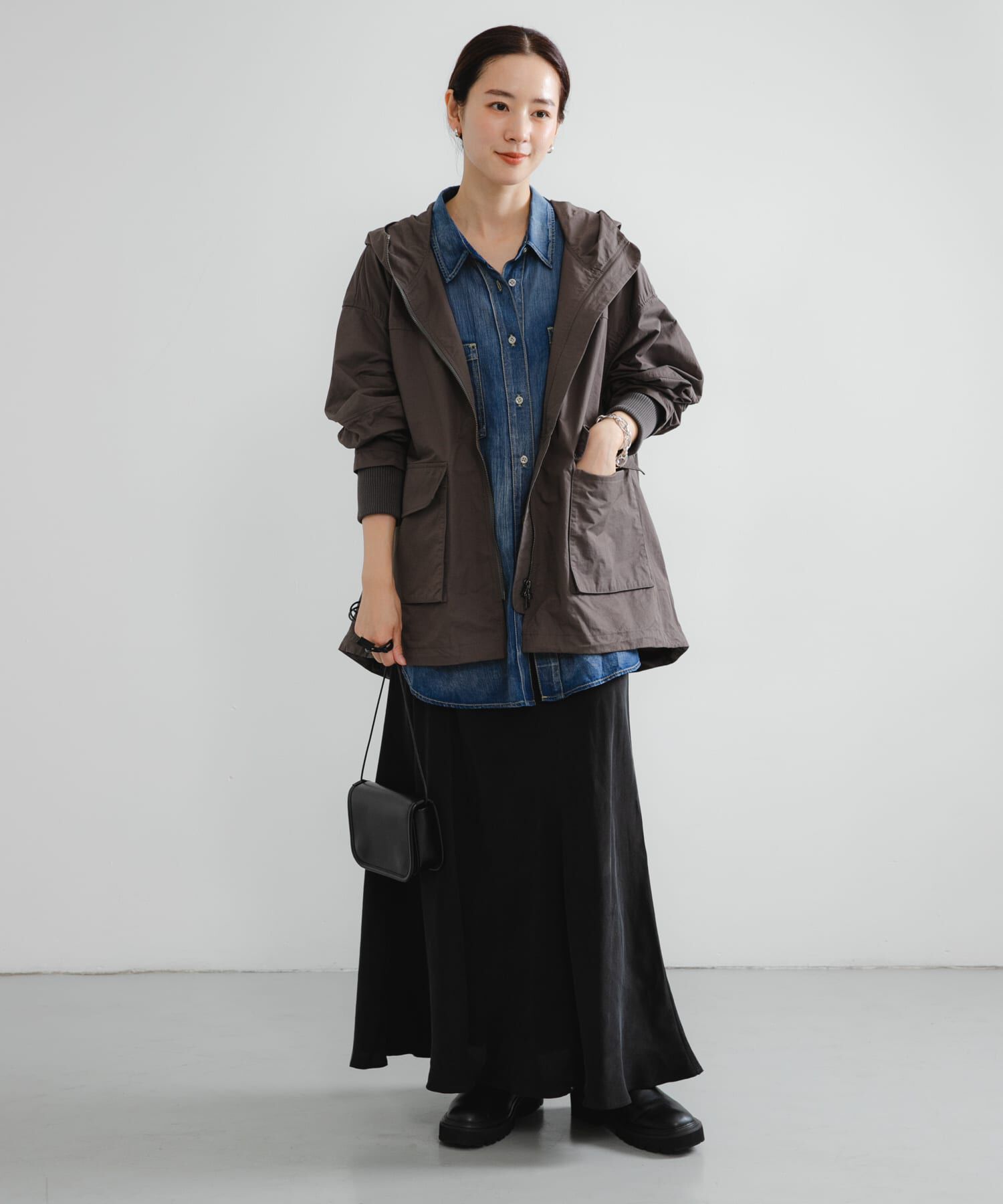 URBAN RESEARCH「コットンナイロンマウンテンパーカー」|アウトドア|