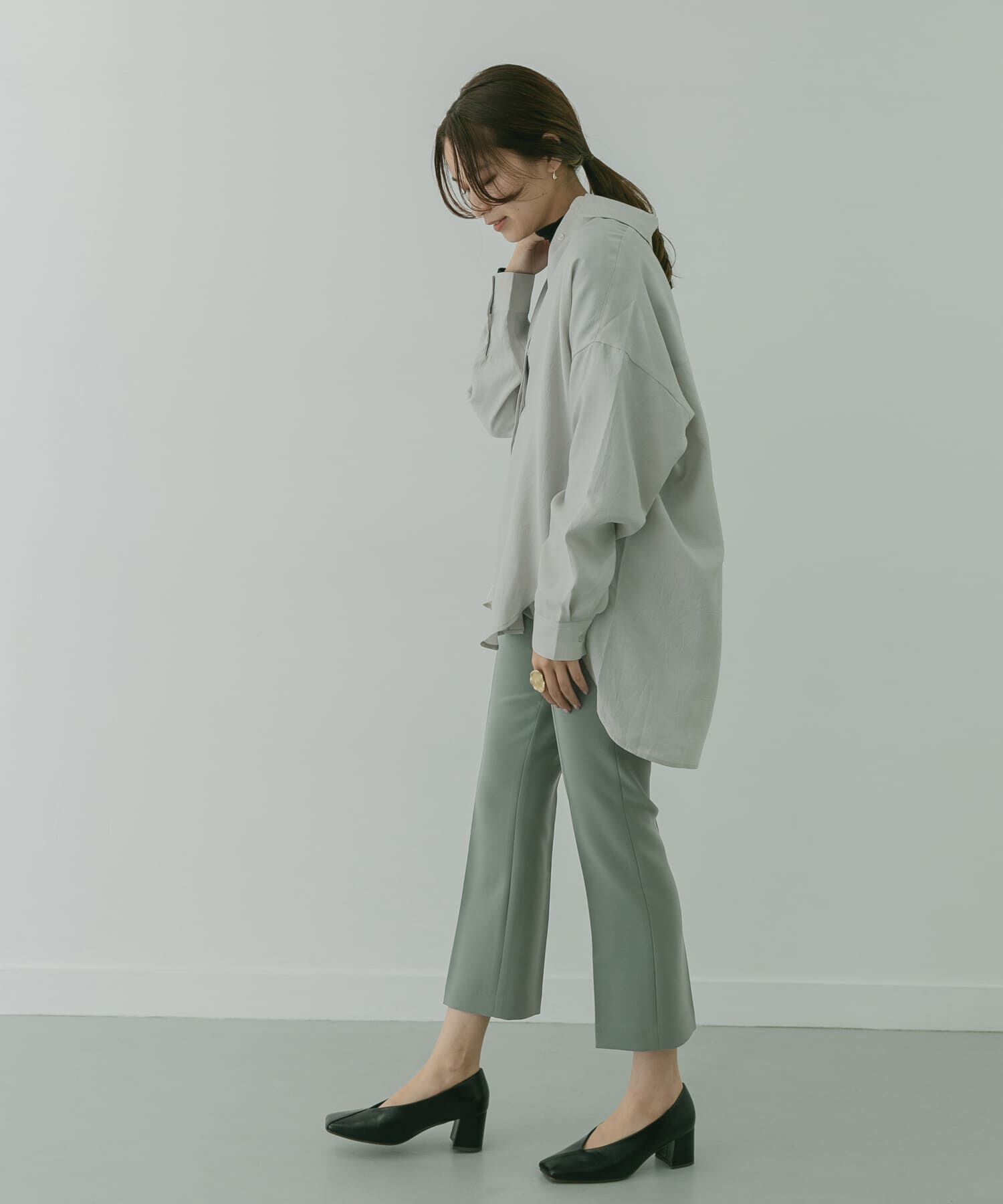  「KBF+　プレススリムフレアパンツ&there4;」|その他|