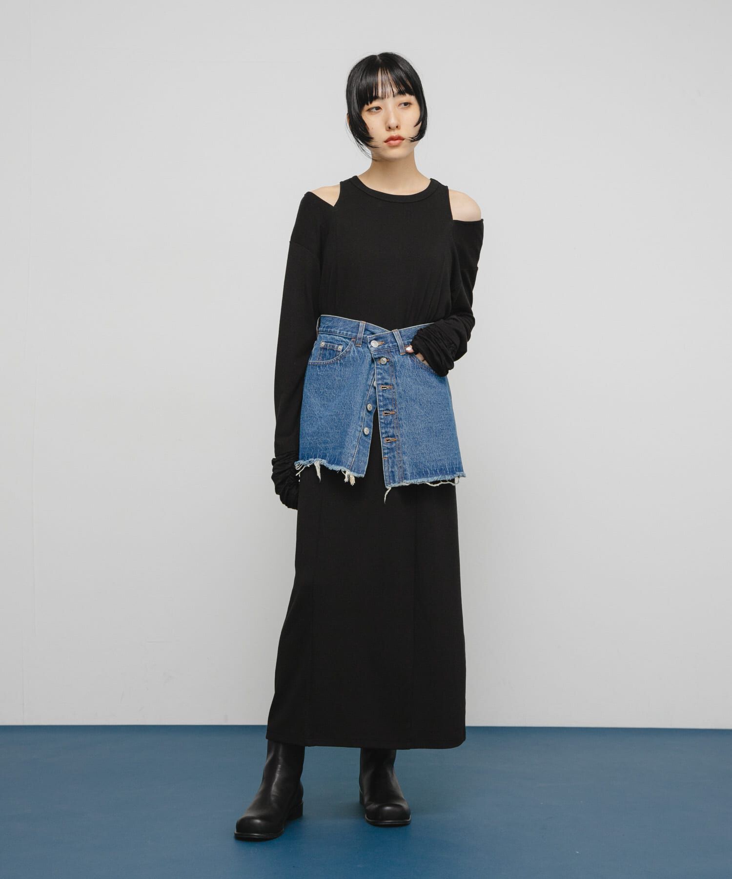  「プランプトゥショートブーツ」|ショートブーツ|