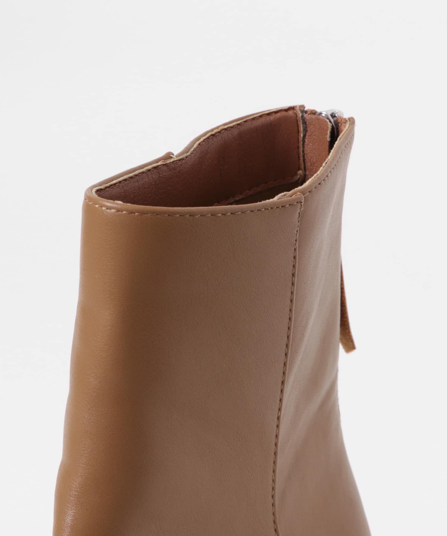  「プランプトゥショートブーツ」|ショートブーツ|